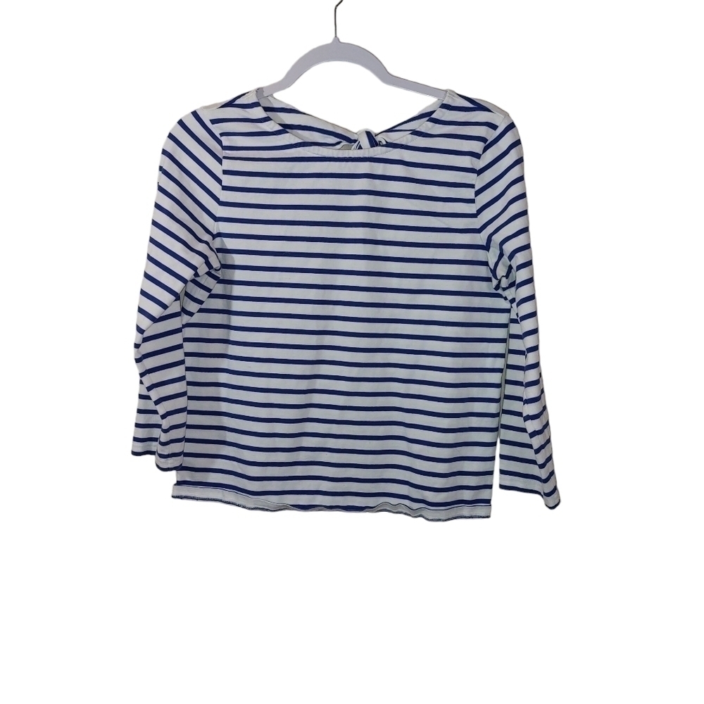J. Crew Ladies Long Sleeve Striped Top- size S